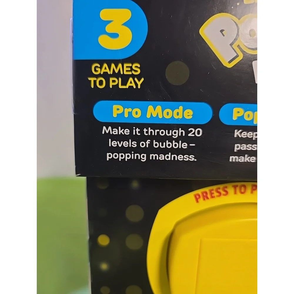 NEW ~ Buffalo Games ~ Pop It! Pro ~ The Light-Up Pattern Popping Game